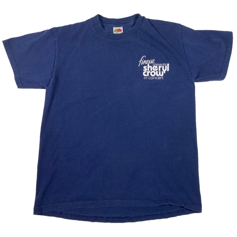 Sheryl Crow Finesse Presents Vintage Local Crew T-Shirt Concert Tour Y2K S/M
